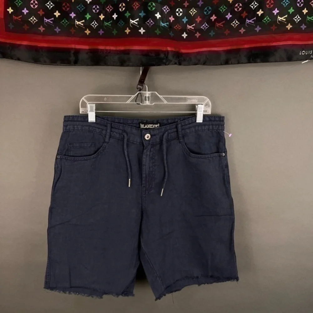 BLANK NYC 100% Linen Shorts